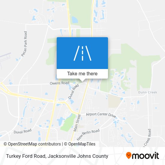 Mapa de Turkey Ford Road