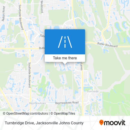 Mapa de Turnbridge Drive