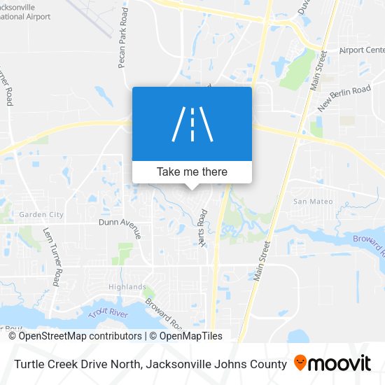 Turtle Creek Drive North map