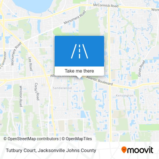 Tutbury Court map