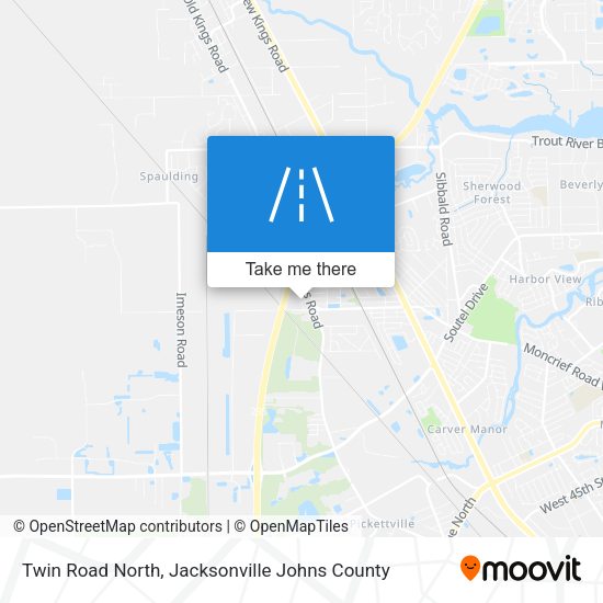 Mapa de Twin Road North