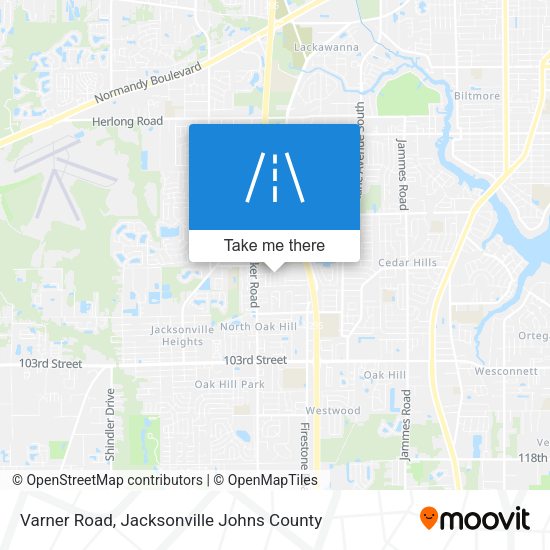 Mapa de Varner Road