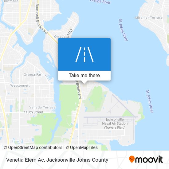 Venetia Elem Ac map