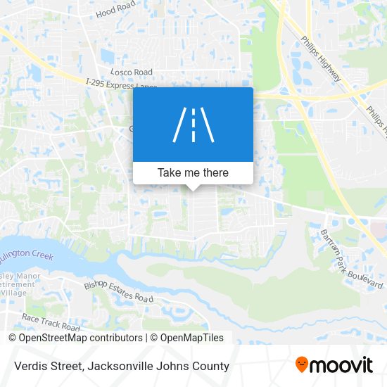 Verdis Street map