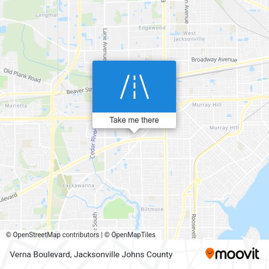 Verna Boulevard map