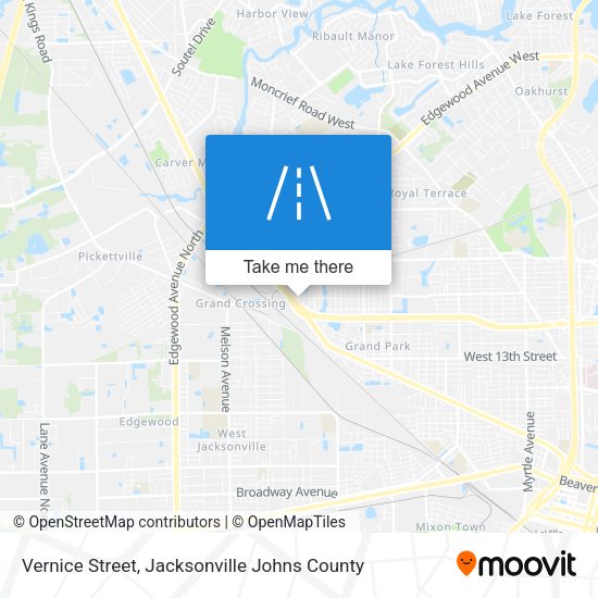 Vernice Street map