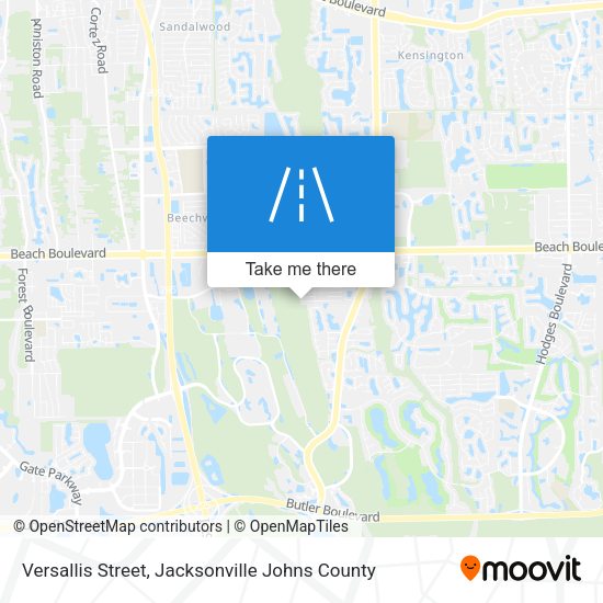 Mapa de Versallis Street