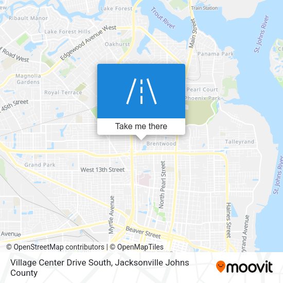 Mapa de Village Center Drive South