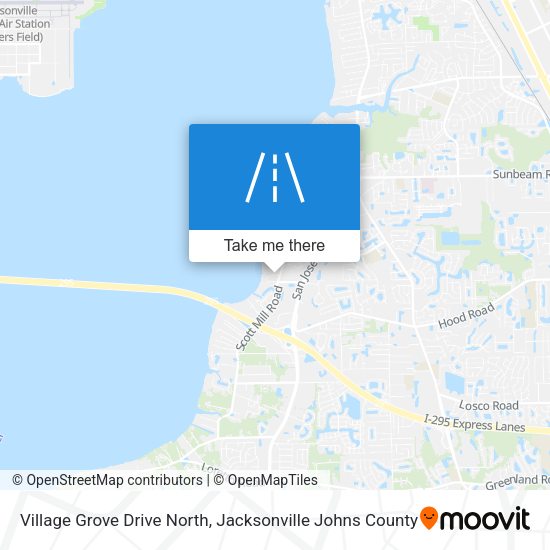 Mapa de Village Grove Drive North
