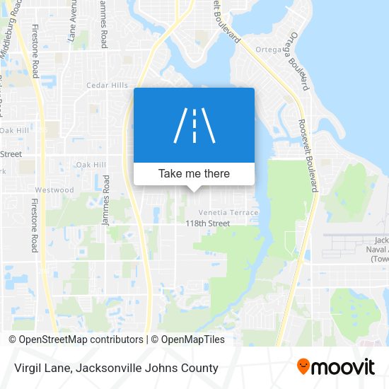 Virgil Lane map
