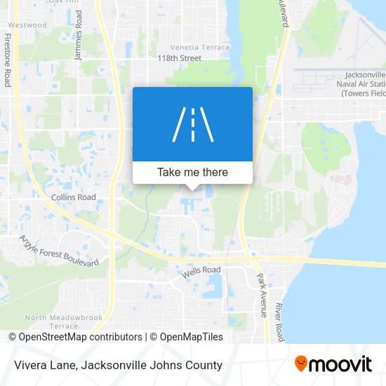 Vivera Lane map