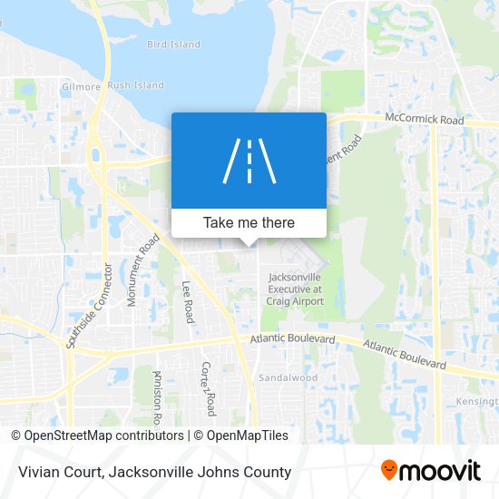 Vivian Court map