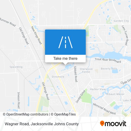 Mapa de Wagner Road