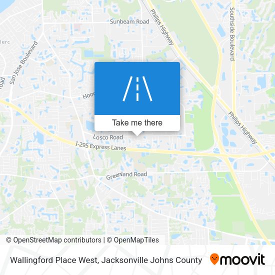 Wallingford Place West map