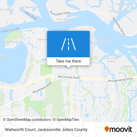 Mapa de Wallworth Court