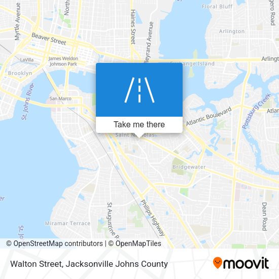 Mapa de Walton Street