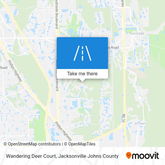 Mapa de Wandering Deer Court