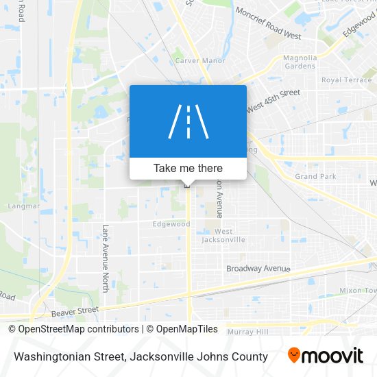 Washingtonian Street map