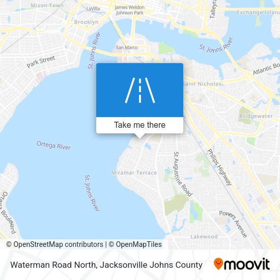 Mapa de Waterman Road North