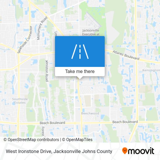 West Ironstone Drive map