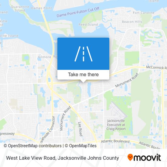 Mapa de West Lake View Road