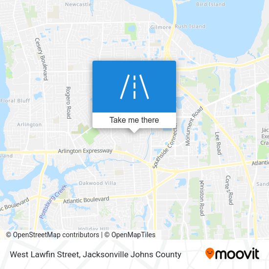 Mapa de West Lawfin Street