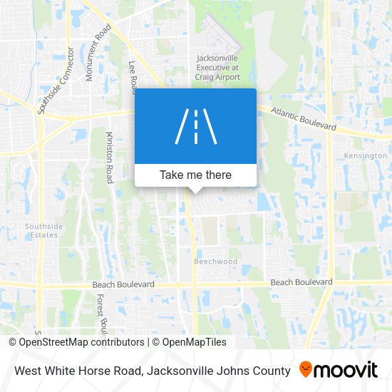 Mapa de West White Horse Road