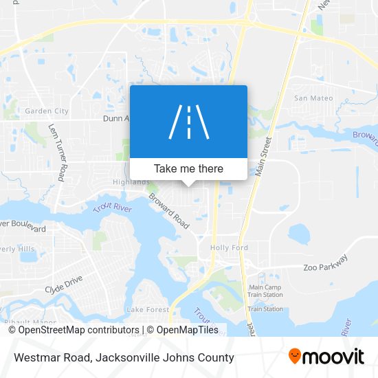 Westmar Road map