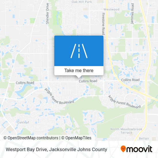 Mapa de Westport Bay Drive