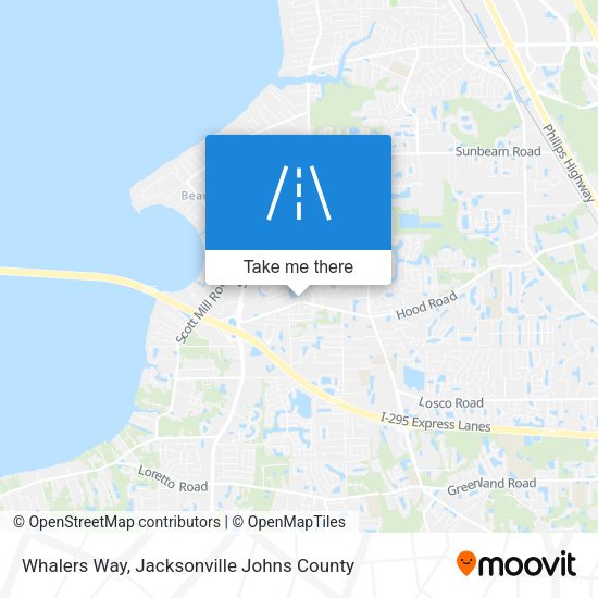 Mapa de Whalers Way