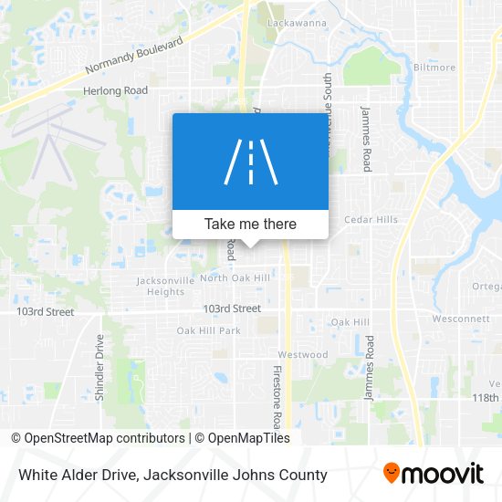 Mapa de White Alder Drive