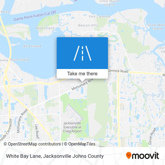 Mapa de White Bay Lane