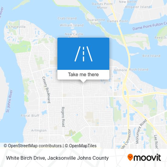Mapa de White Birch Drive
