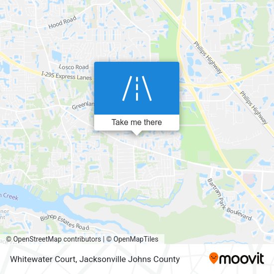 Whitewater Court map