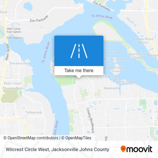 Wilcrest Circle West map