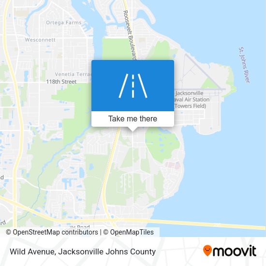 Wild Avenue map