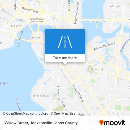 Willow Street map