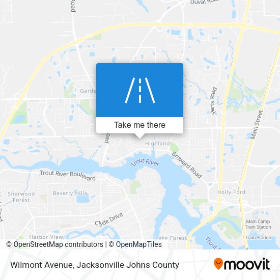 Wilmont Avenue map