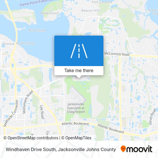 Windhaven Drive South map