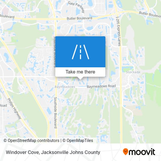 Windover Cove map