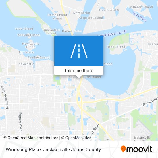 Windsong Place map