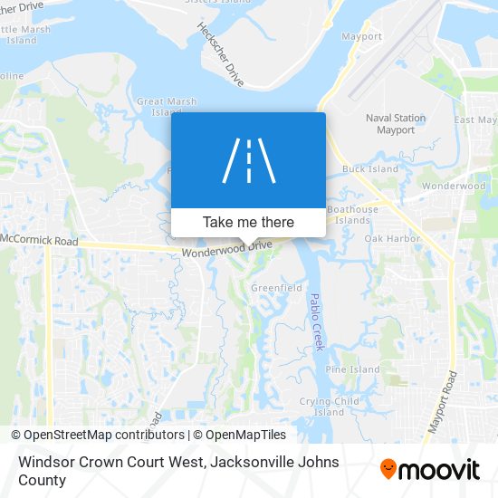 Windsor Crown Court West map