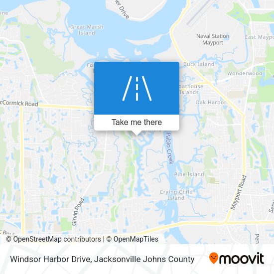 Windsor Harbor Drive map