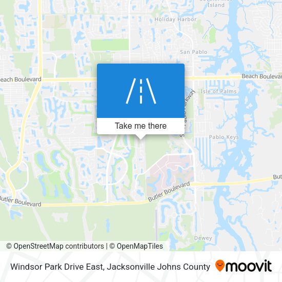 Windsor Park Drive East map