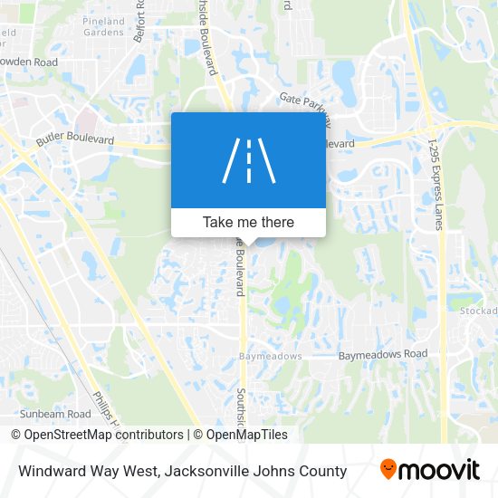 Windward Way West map