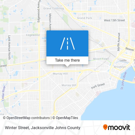 Mapa de Winter Street