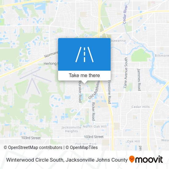 Mapa de Winterwood Circle South