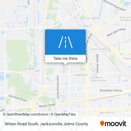 Witten Road South map