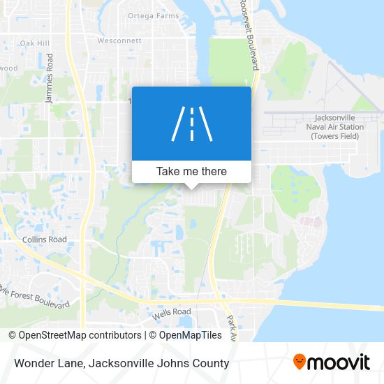 Mapa de Wonder Lane