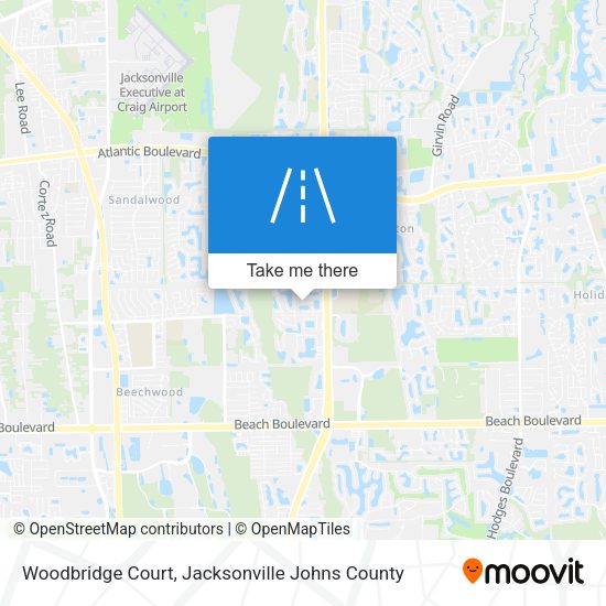 Woodbridge Court map